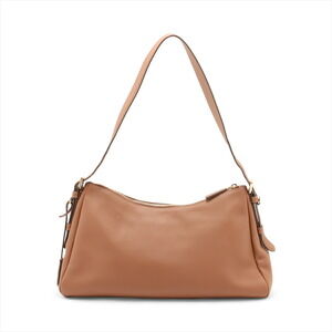 Prada Aime Shoulder Brown Bag Leather